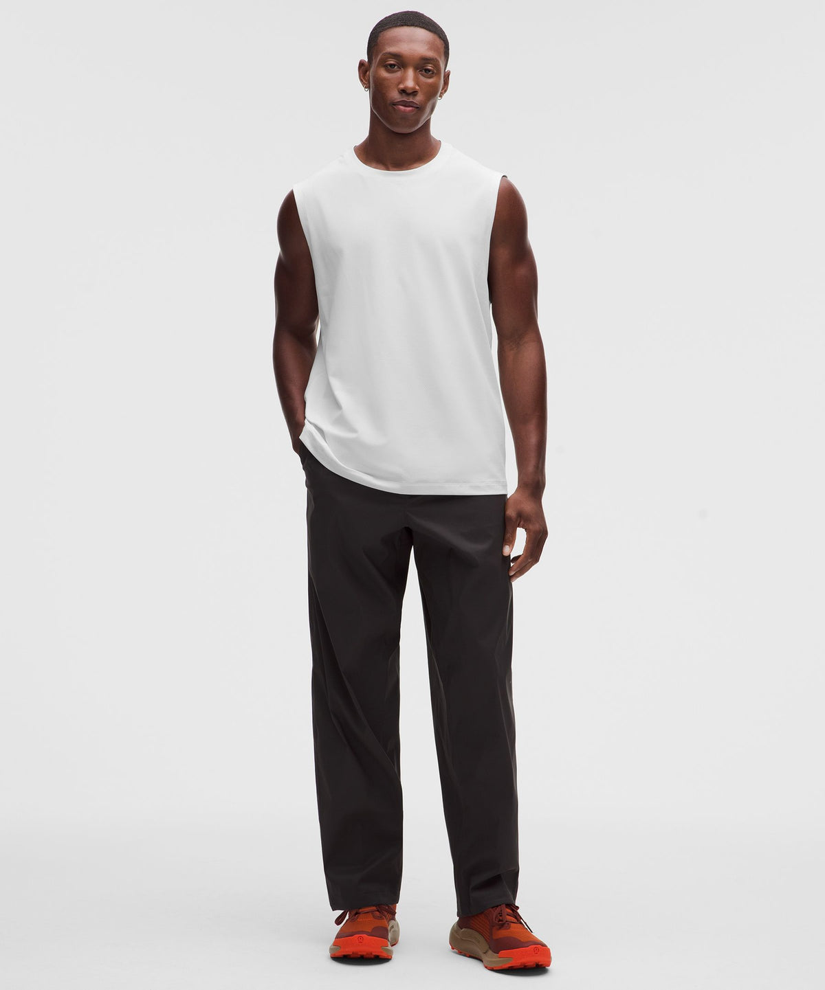 Mesh Soft Jersey Sleeveless Tank Top