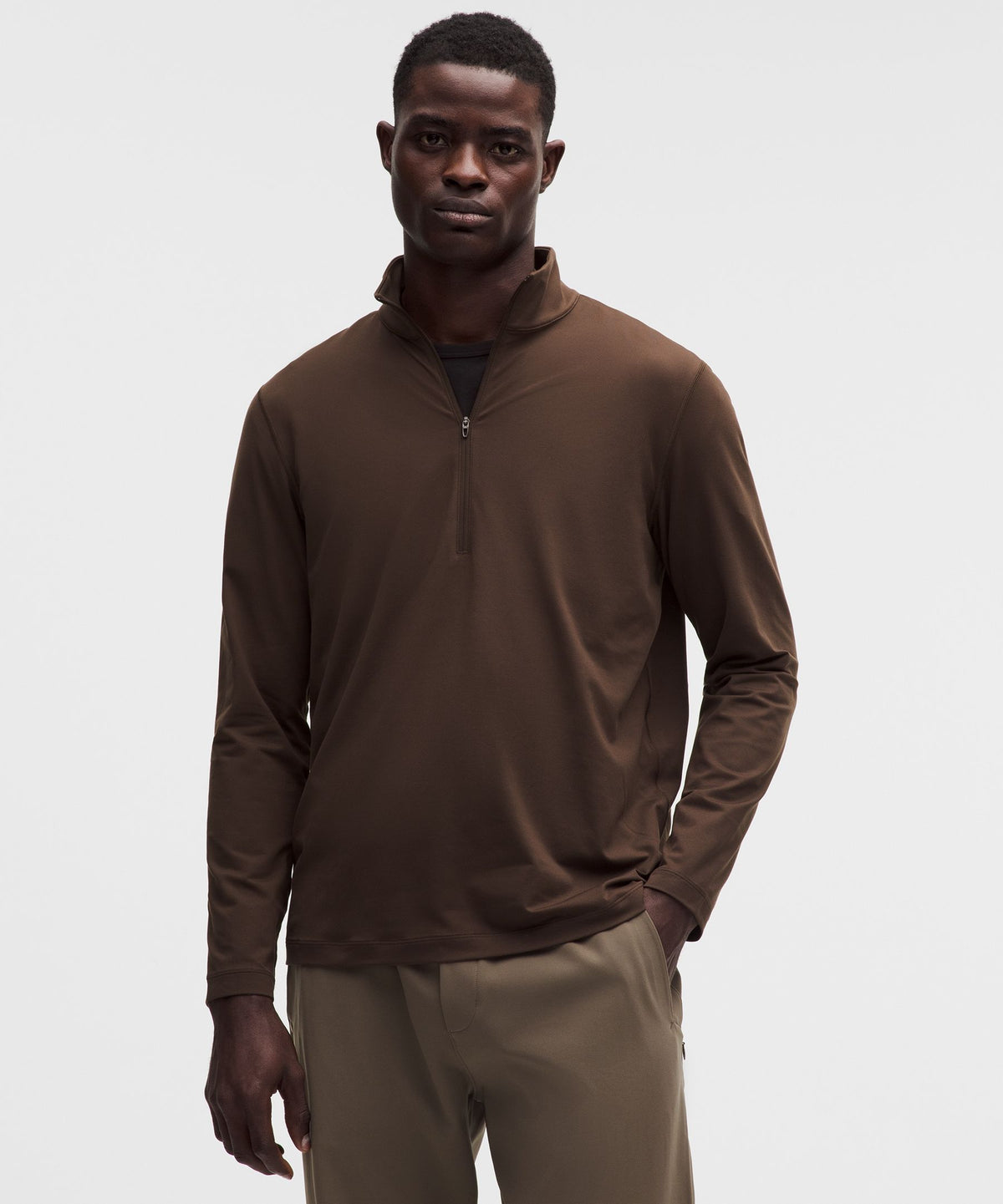 Soft Jersey Half Zip