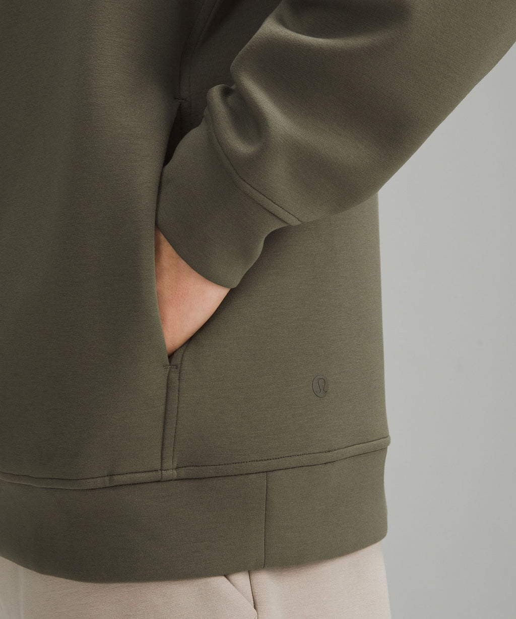 Smooth Spacer Classic-Fit Pullover Hoodie