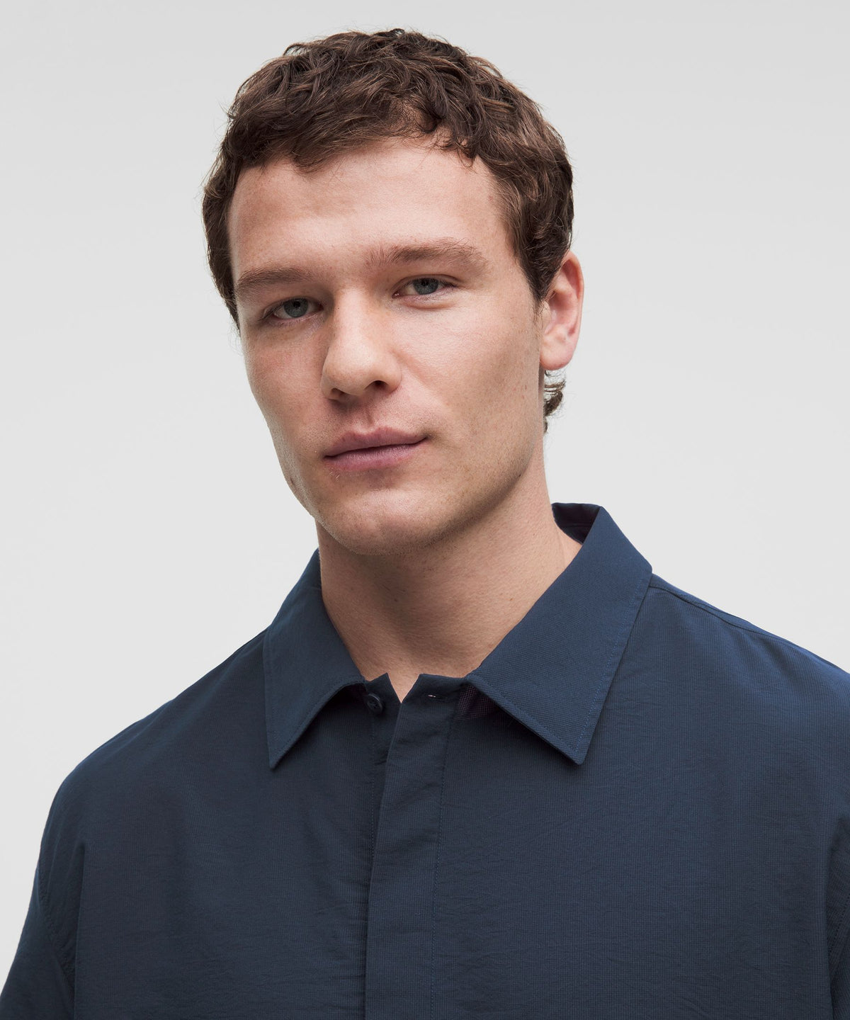 Ultralight WovenAir Short-Sleeve Collared Shirt