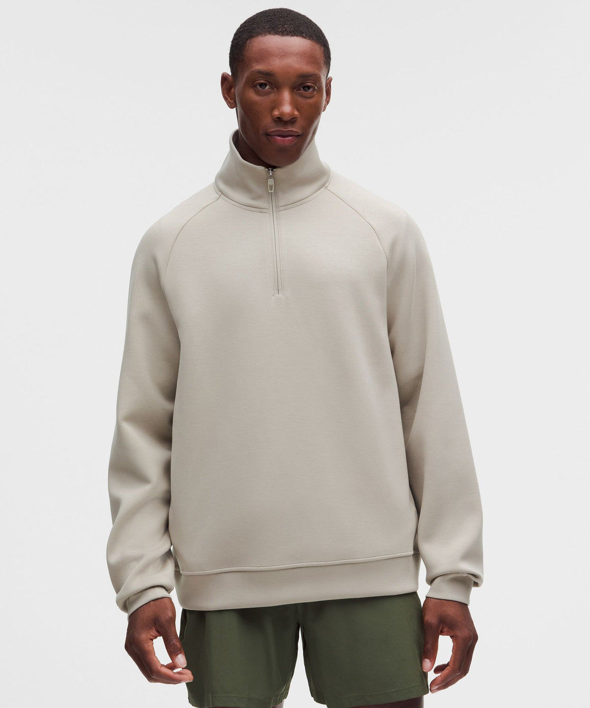 Smooth Spacer Quarter Zip