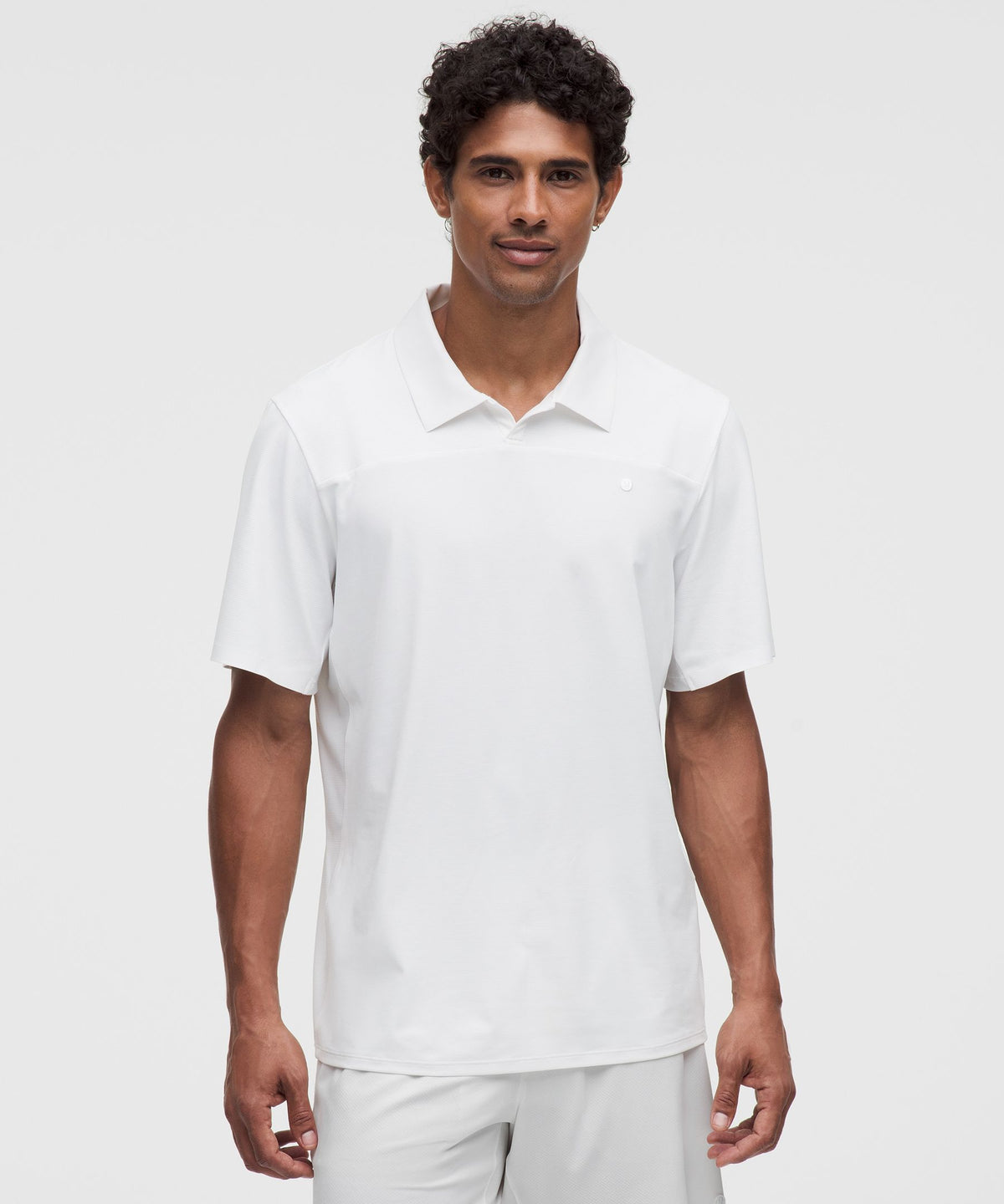 Mesh Pique Tennis Polo Shirt