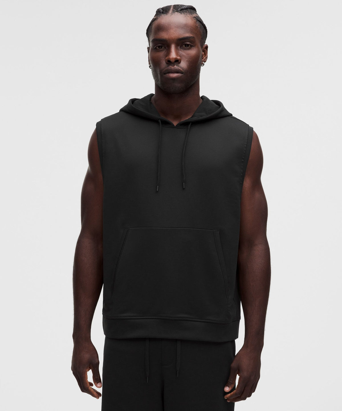 Warm-Up Sleeveless Gym Hoodie