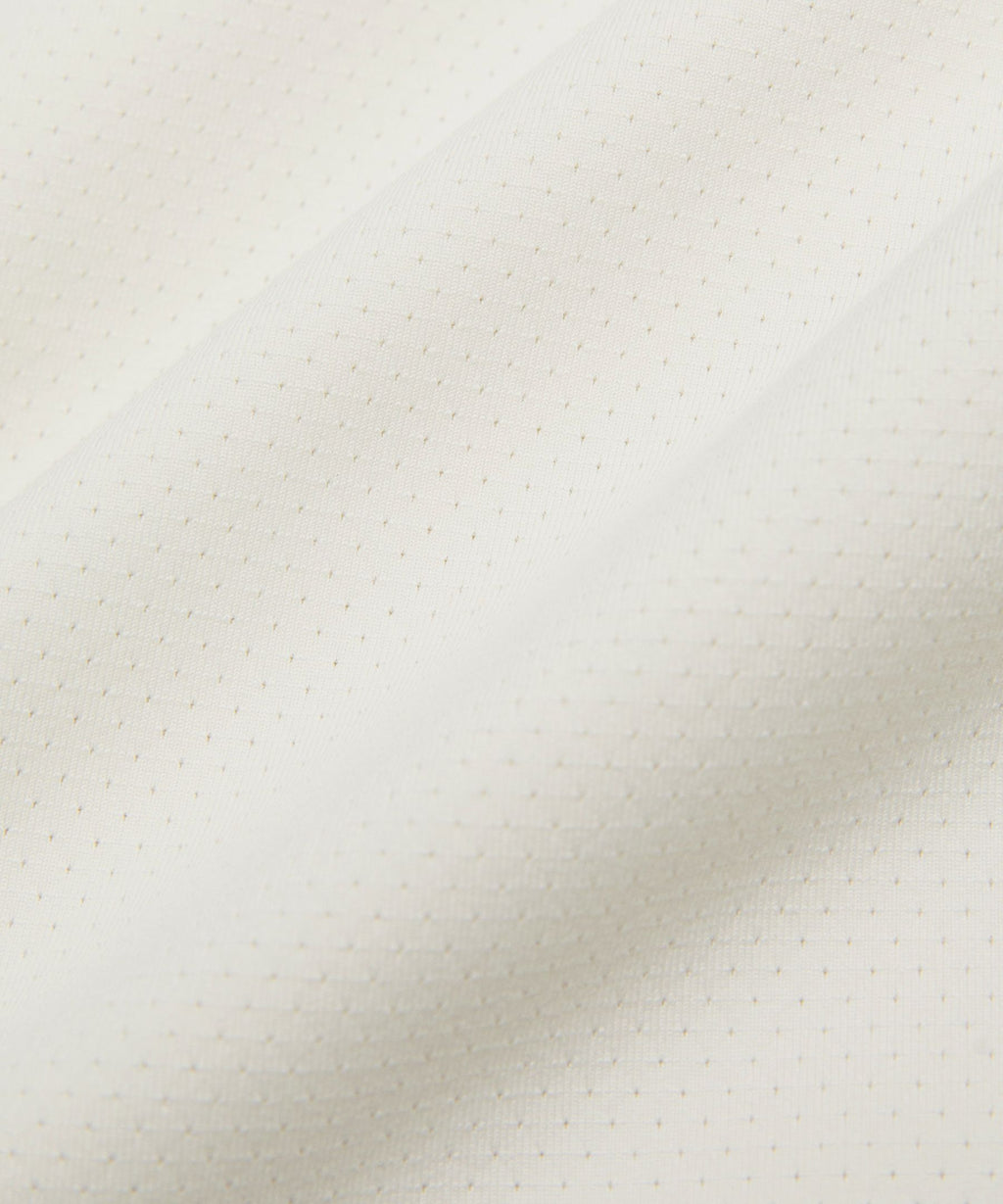 Mesh Soft Jersey Half Zip