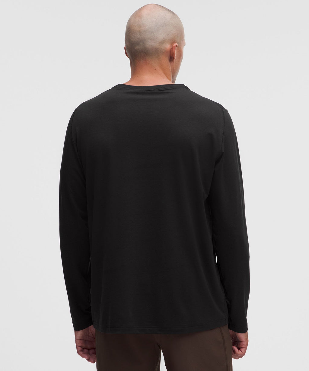 Everyday Cotton-Blend Classic Long-Sleeve T-Shirt