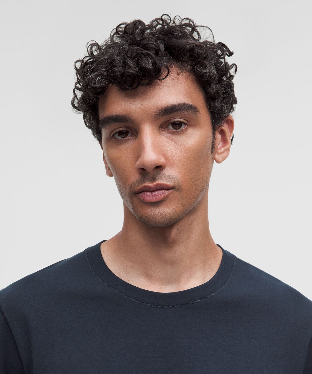 Everyday Cotton-Blend Classic Long-Sleeve T-Shirt