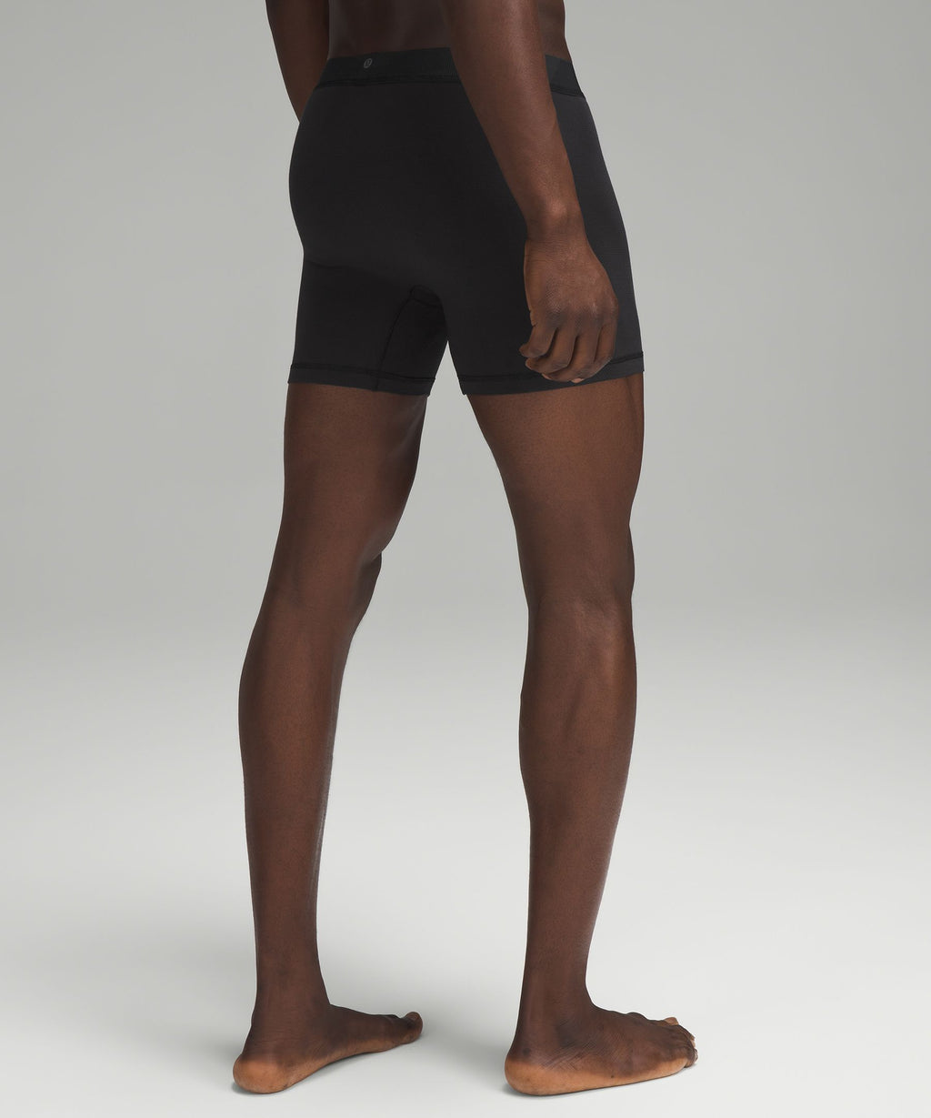 Always In Motion Mesh Boxer 5"Logo
