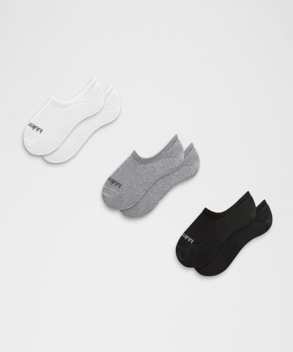 Unisex Daily Essential No-Show Socks3 Pack