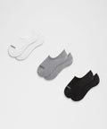 Unisex Daily Essential No-Show Socks3 Pack