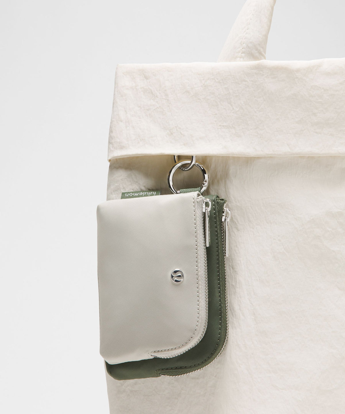 Double Zip Clippable Card Pouch