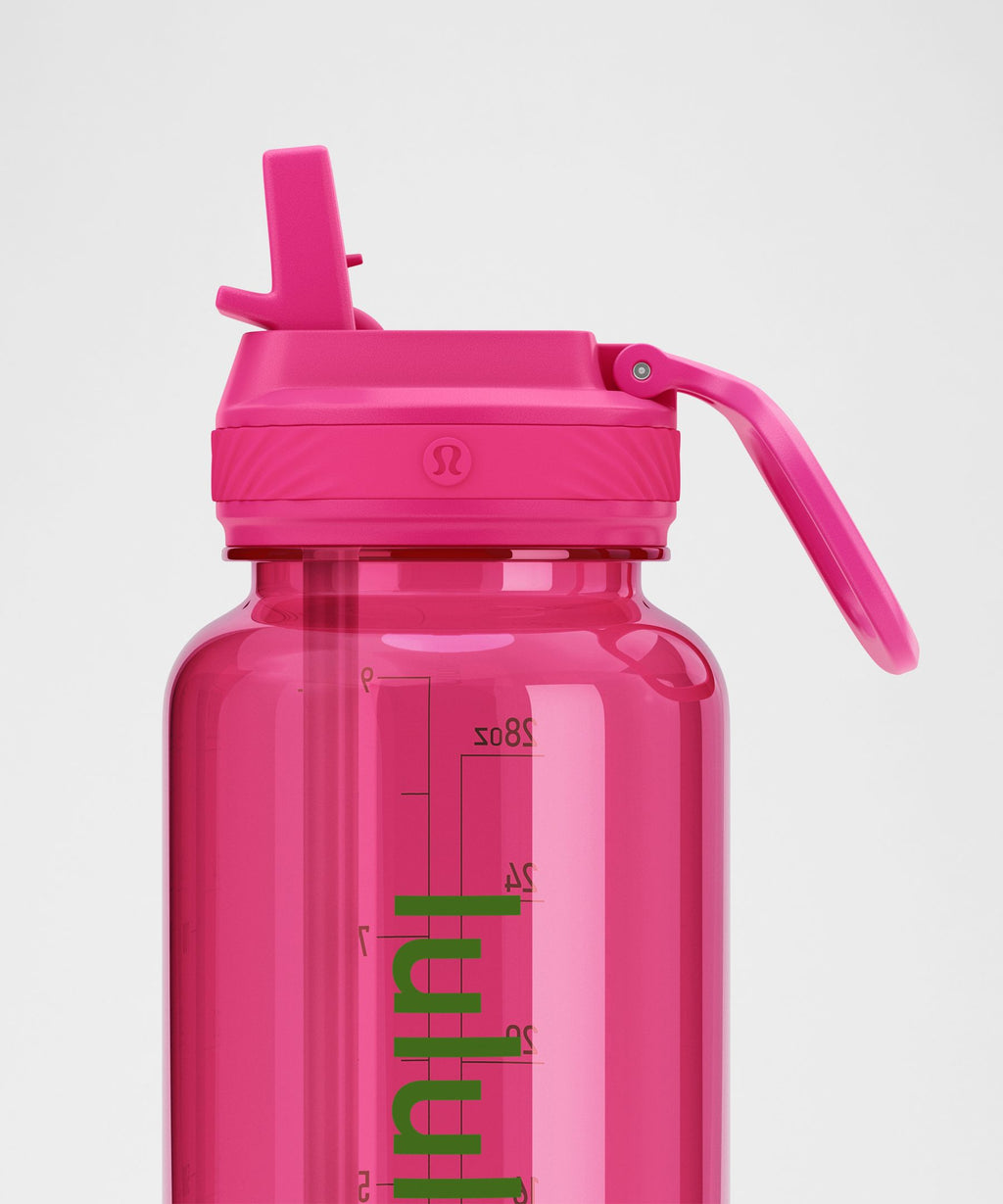 Back to Life Clear Bottle 32ozStraw Lid