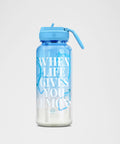 Back to Life Sport Bottle 32oz Straw LidLemons Quote
