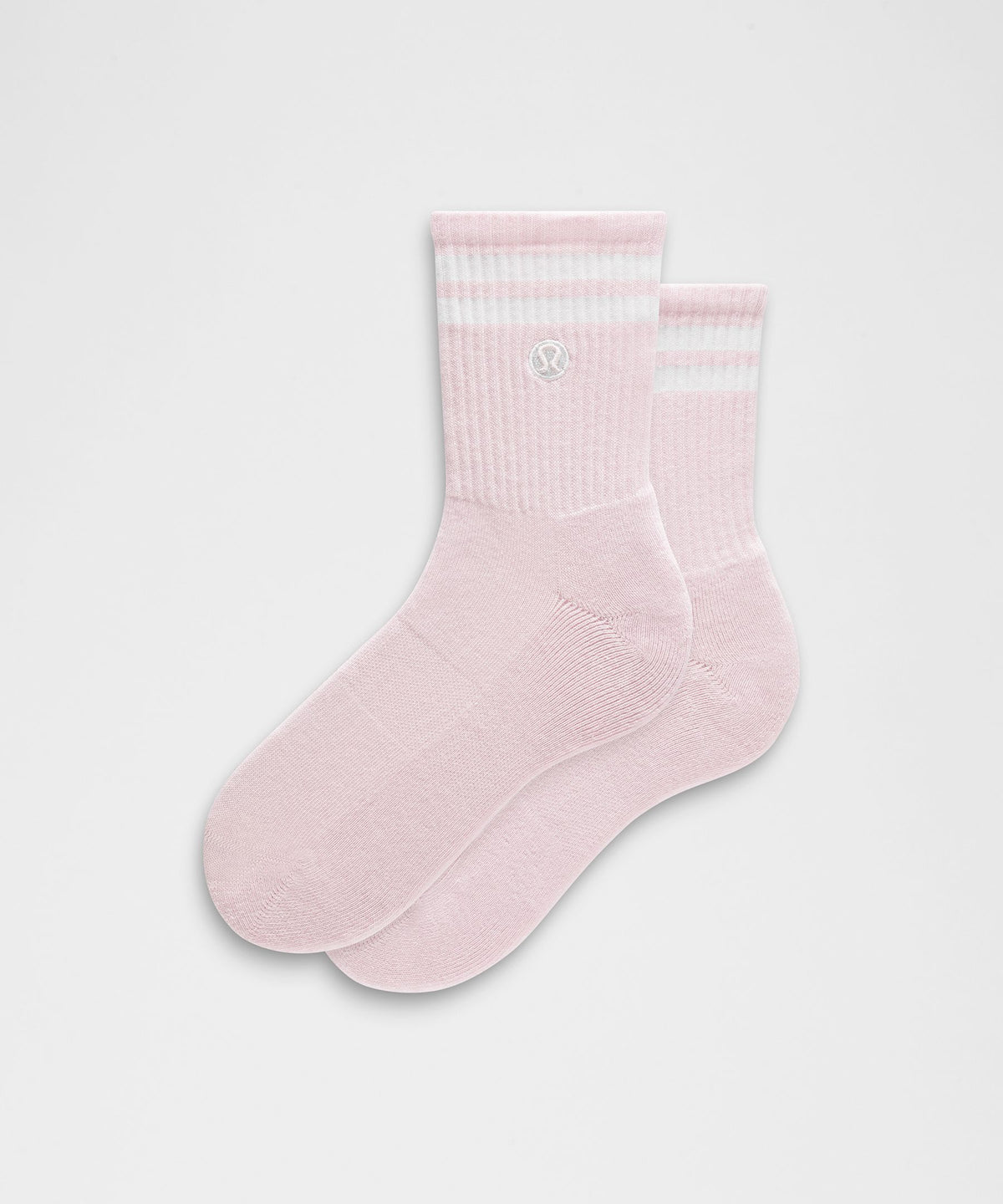 Unisex Daily Essential Quarter SocksStripe