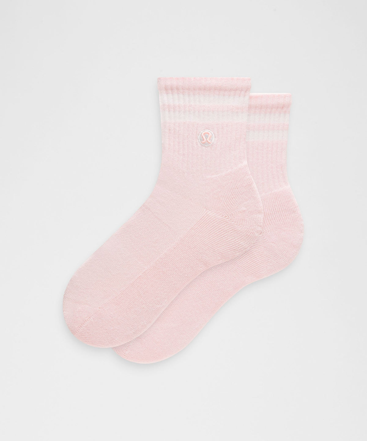 Unisex Daily Essential Quarter SocksStripe