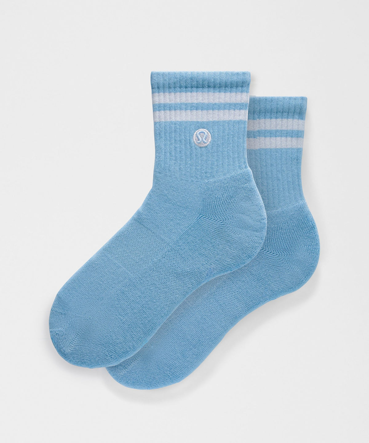 Unisex Daily Essential Quarter SocksStripe