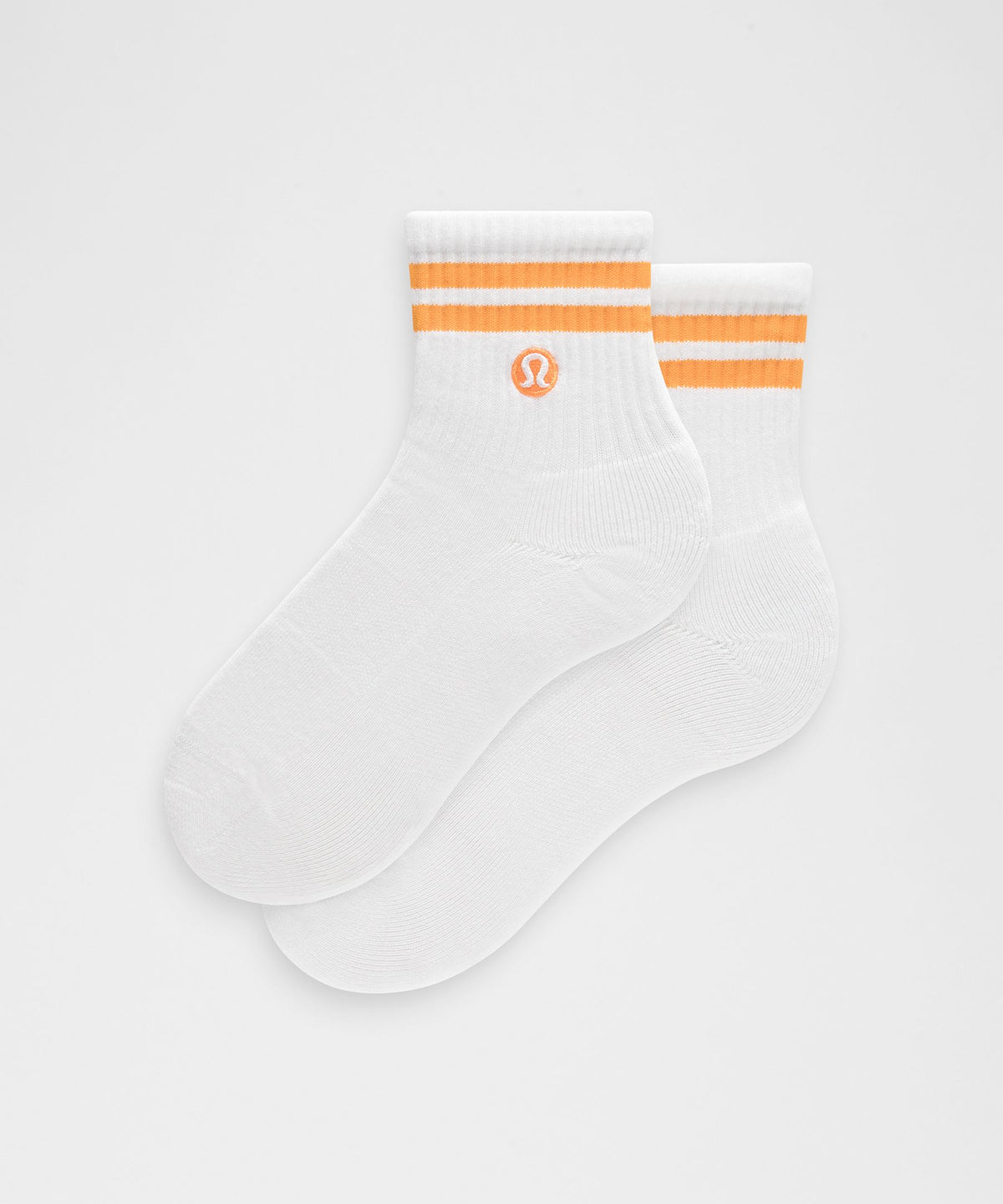 Unisex Daily Essential Quarter SocksStripe