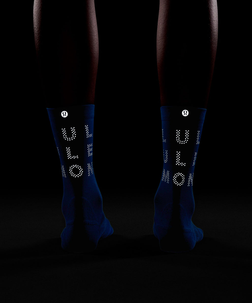 Unisex Power Stride Crew SocksReflective