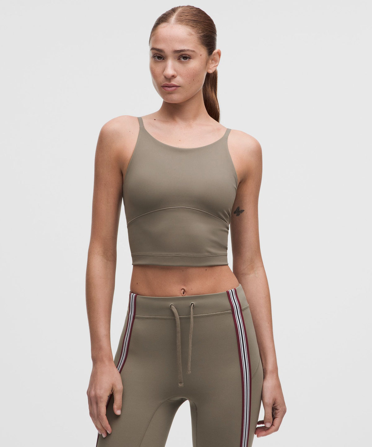 Wunder Under Cropped Tank TopLight Support, B/C Cup