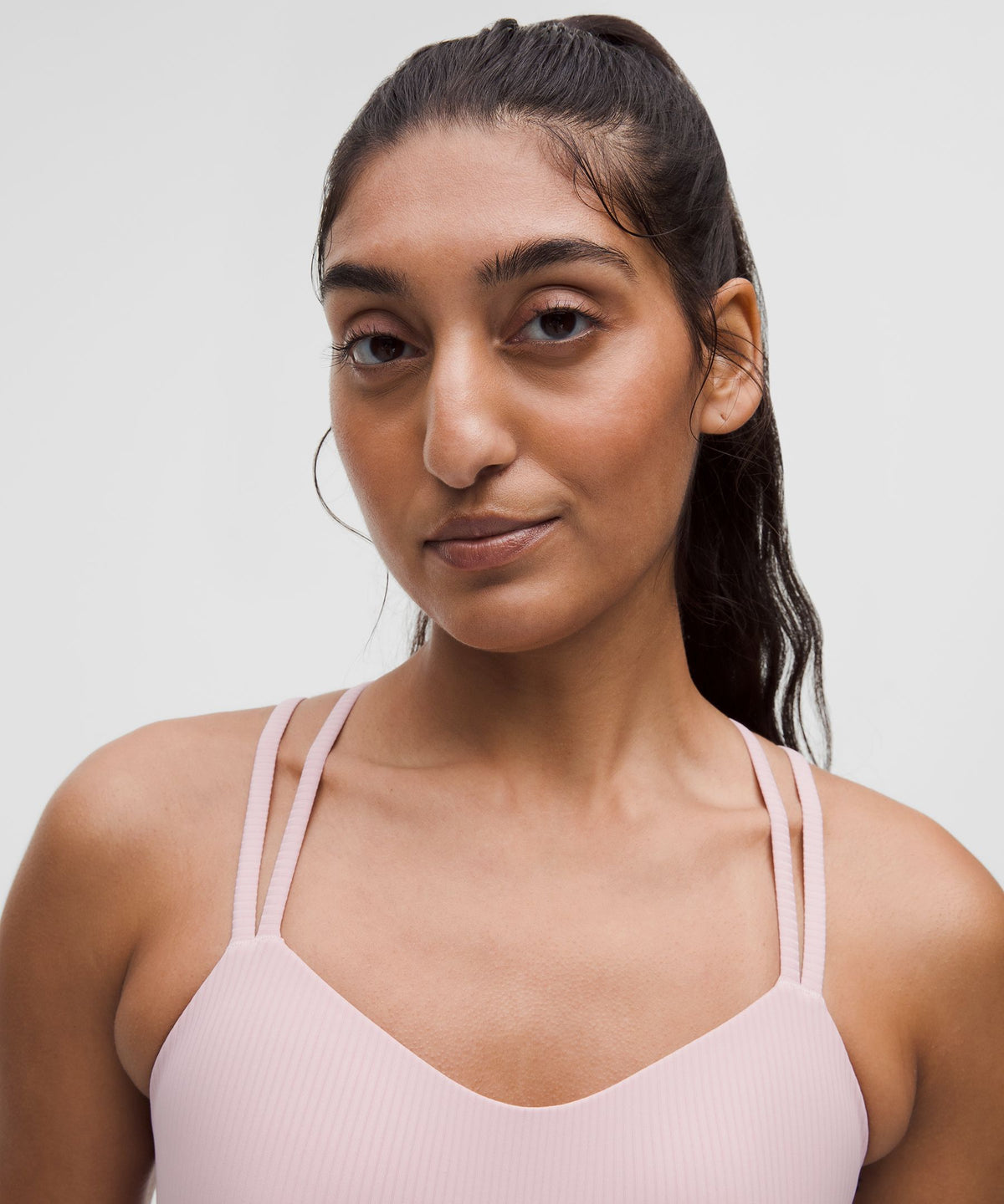 Like a Cloud Ribbed Longline BraLight Support, B/C Cup