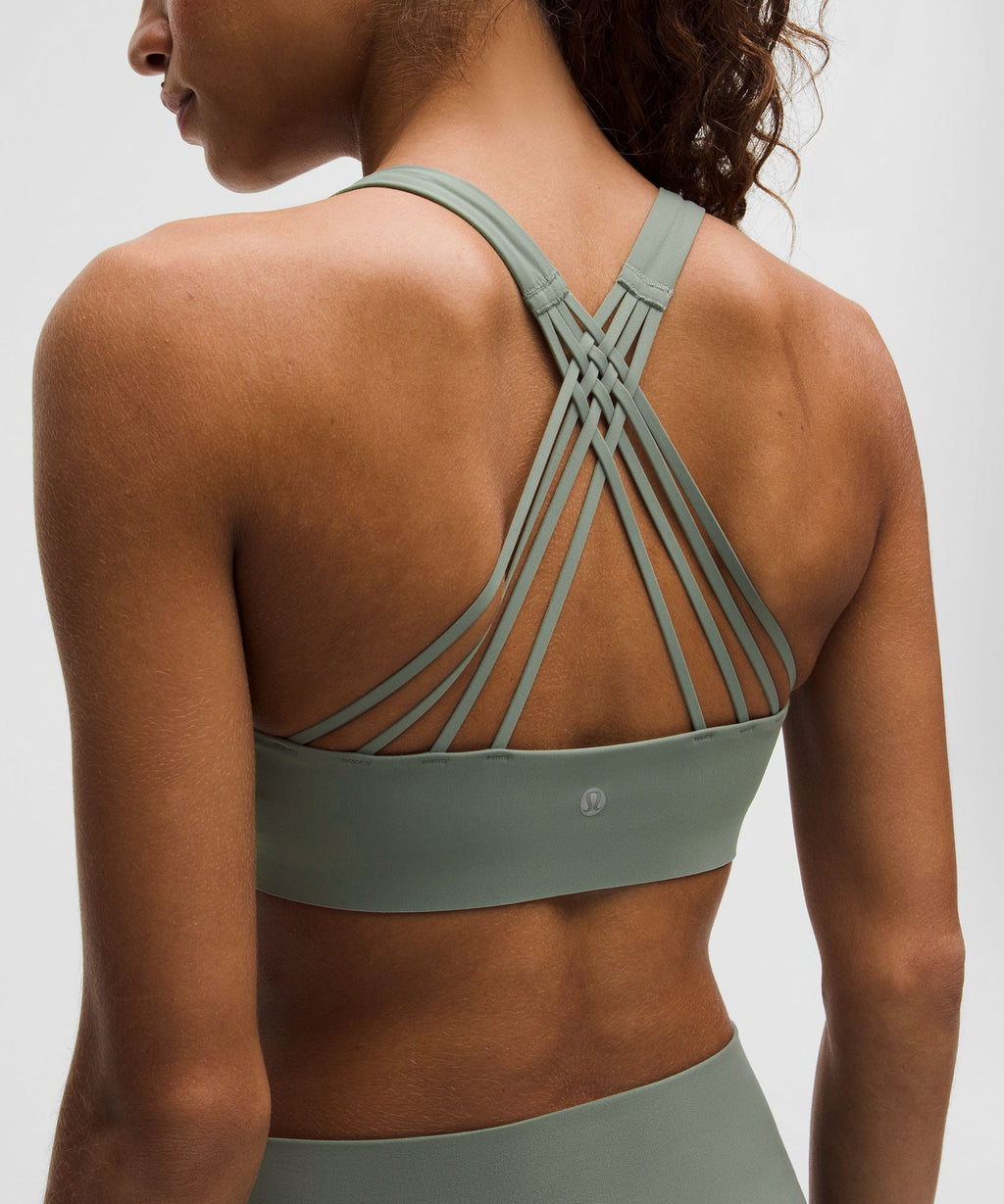 FlexyFlex Strappy Yoga BraLight Support, A-C Cups