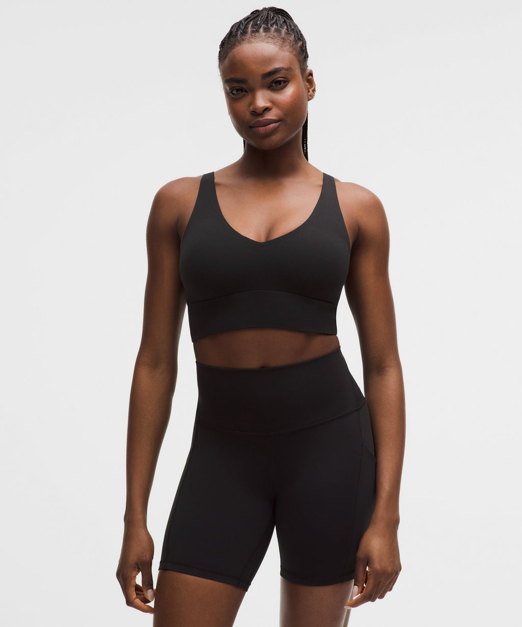 lululemon Focuser V-Neck BraLight Support, C/D Cup