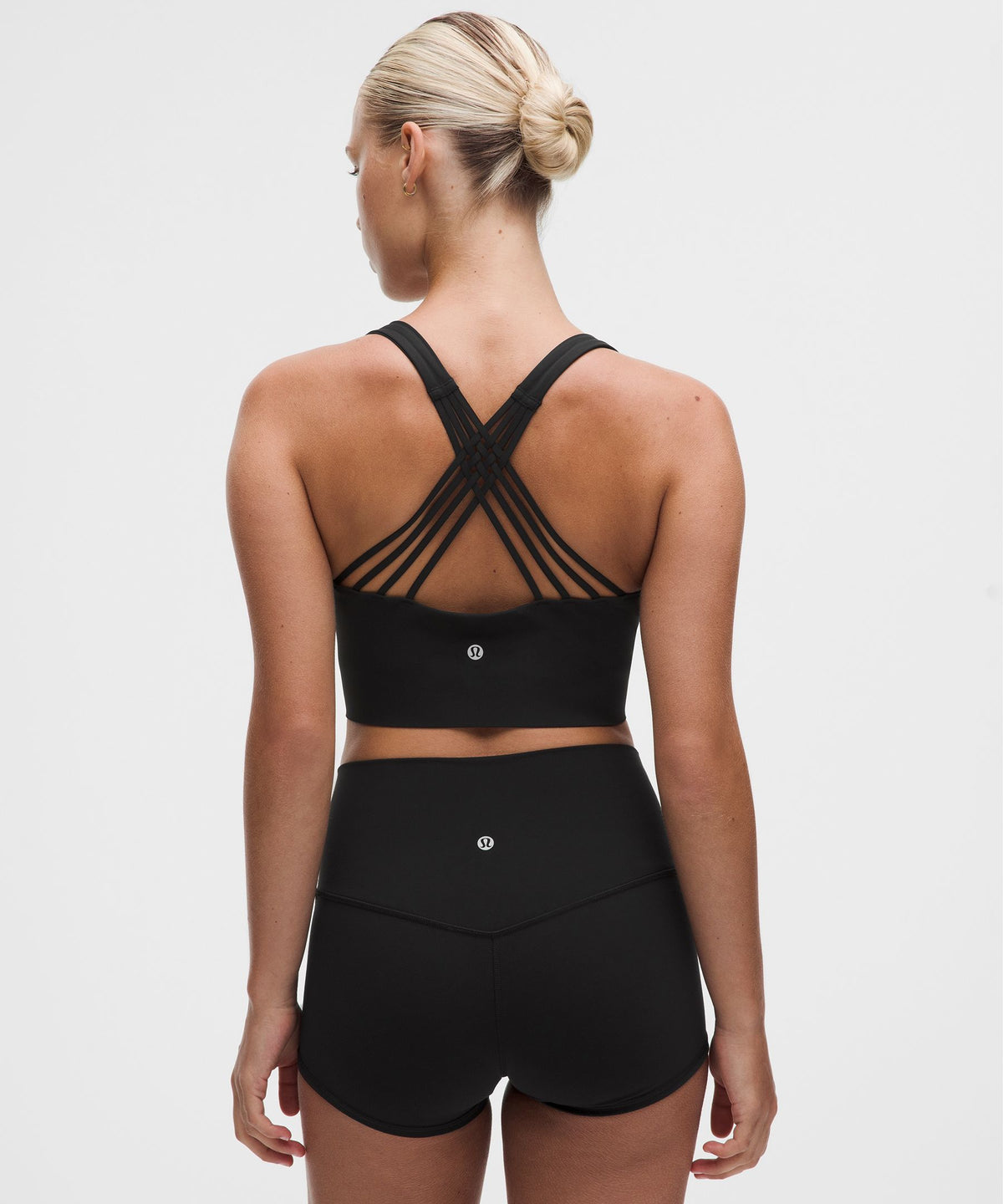 FlexyFlex Strappy Longline Yoga BraLight Support, D–DDD Cups