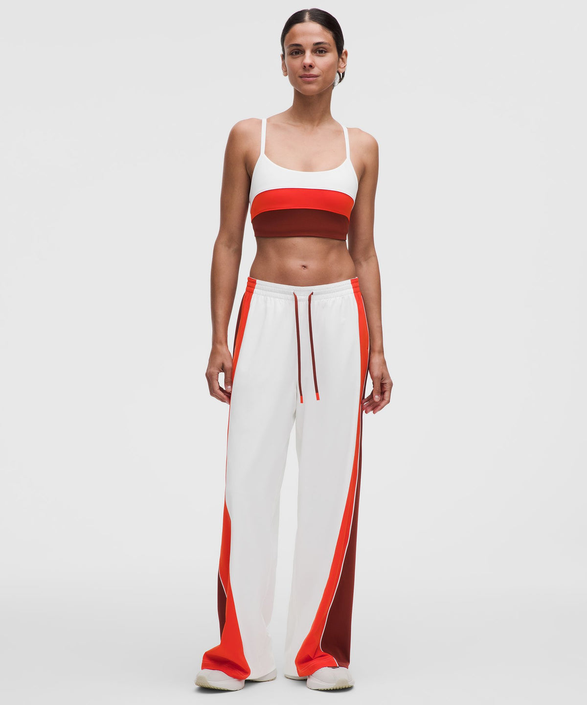 Scoop-Neck Racerback Tennis BraMedium Support, B/C Cup