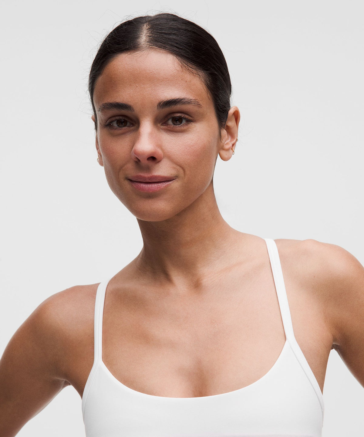 Scoop-Neck Racerback Tennis BraMedium Support, B/C Cup