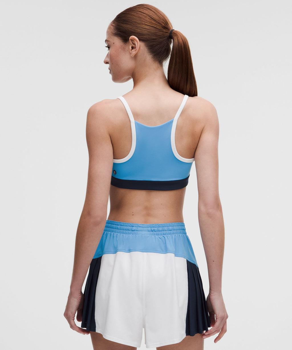 Scoop-Neck Racerback Tennis BraMedium Support, B/C Cup