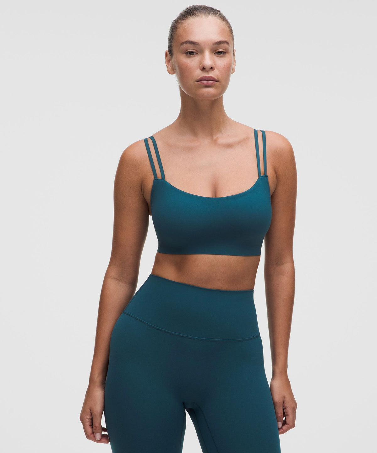 FlexyFlex Double-Strap Yoga BraLight Support, D-DDD Cups