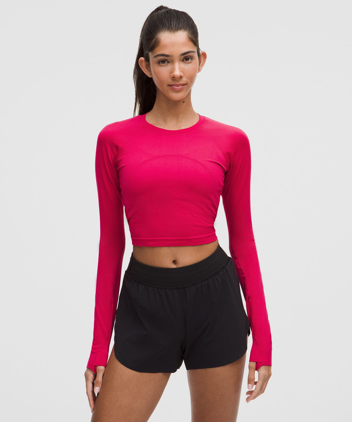 Swiftly Tech Cropped Long-Sleeve Shirt 2.0