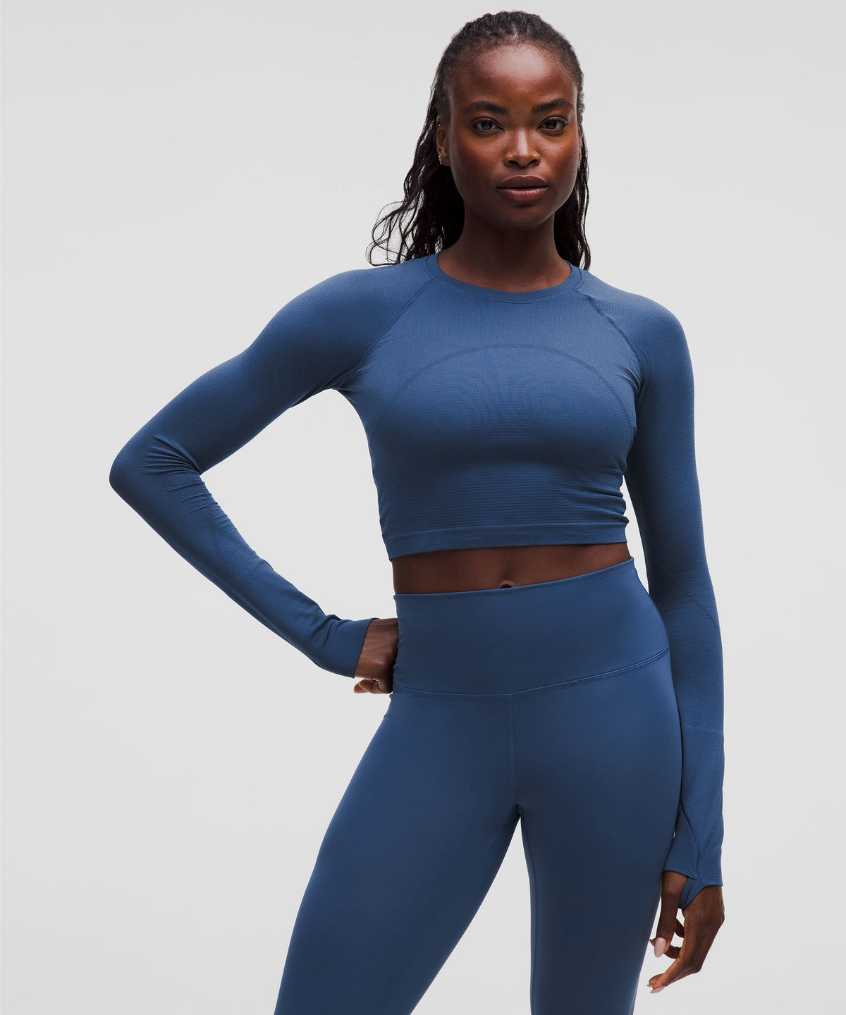 Swiftly Tech Cropped Long-Sleeve Shirt 2.0