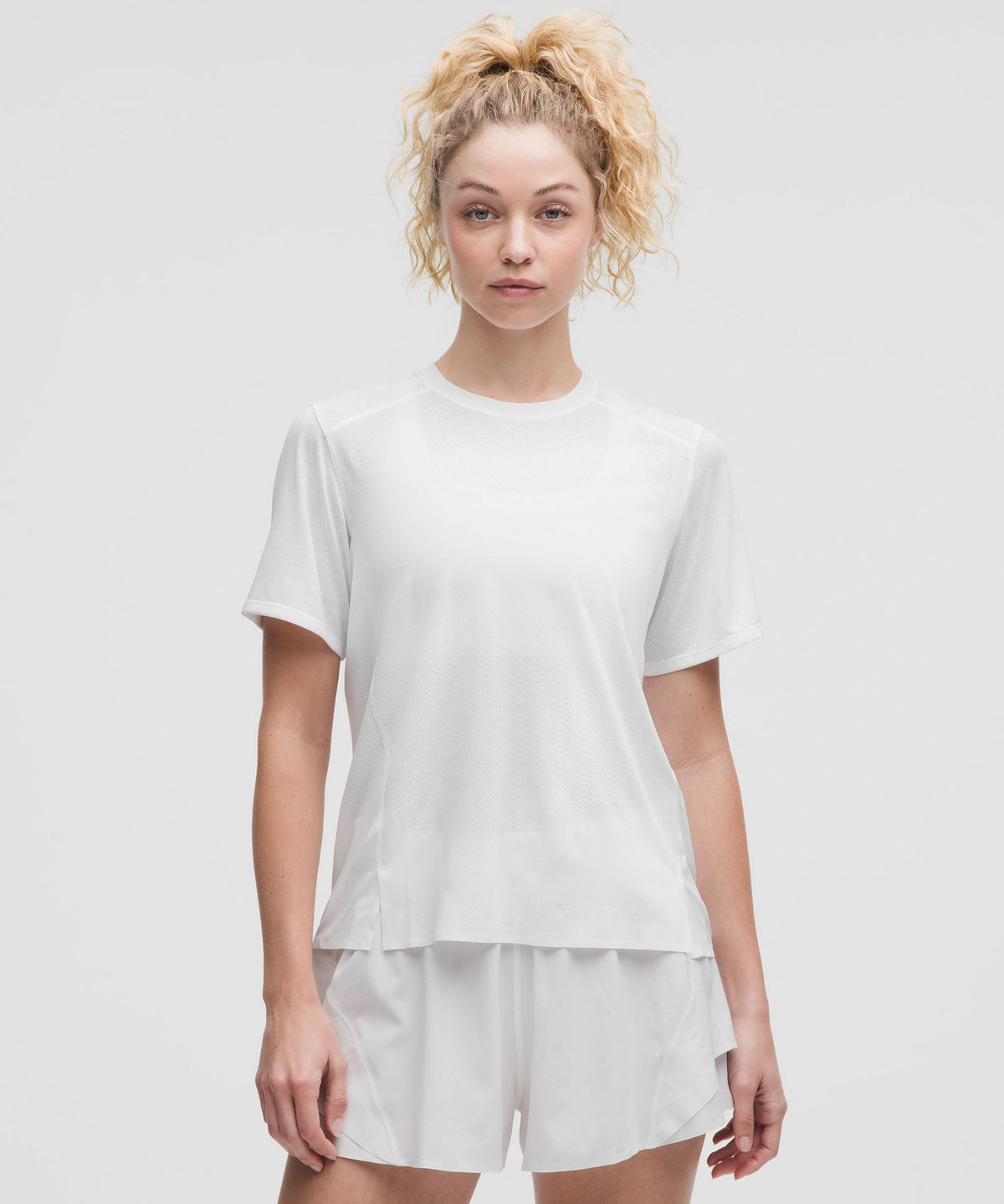 Women's Fast and Free Short-Sleeve ShirtMesh