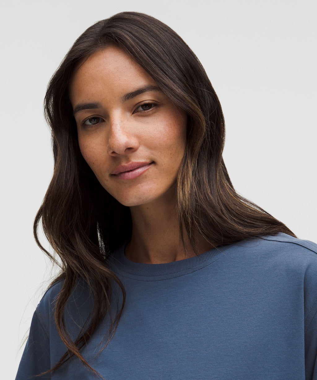 All Yours Organic Cotton-Blend Cropped T-Shirt