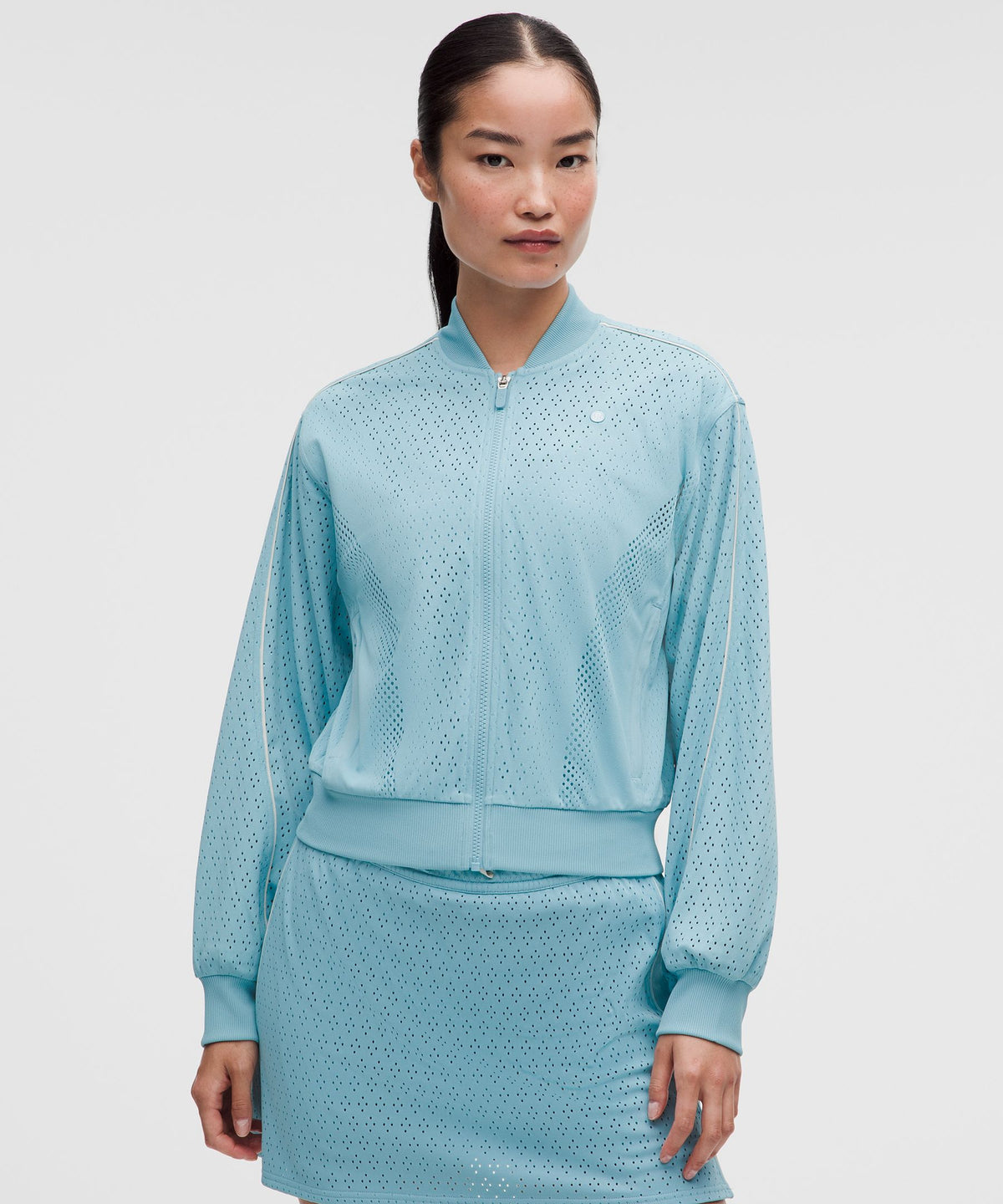 Ace Advantage Knit Mesh Tennis Jacket