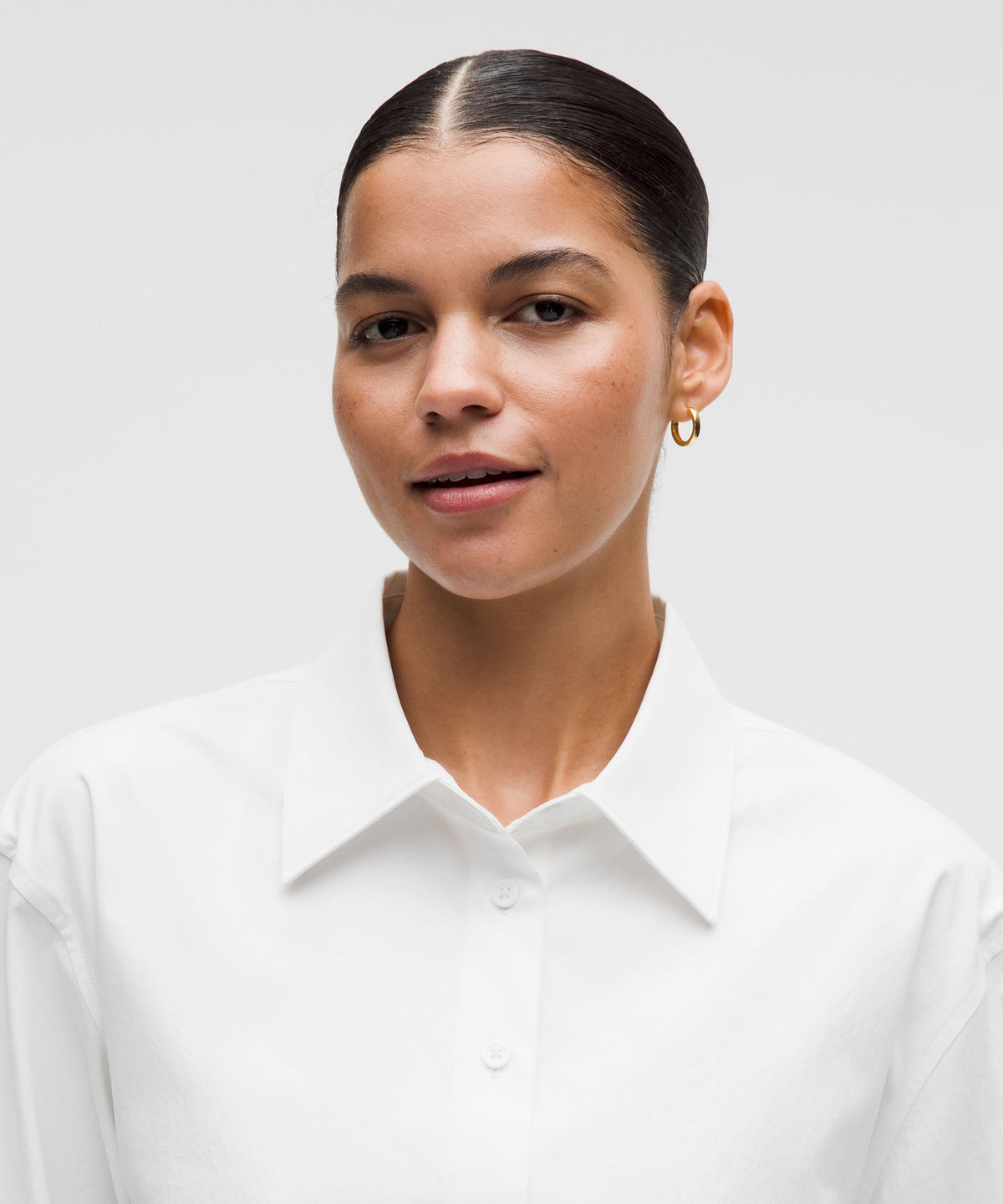 Woven Relaxed-Fit Button-Up Shirt