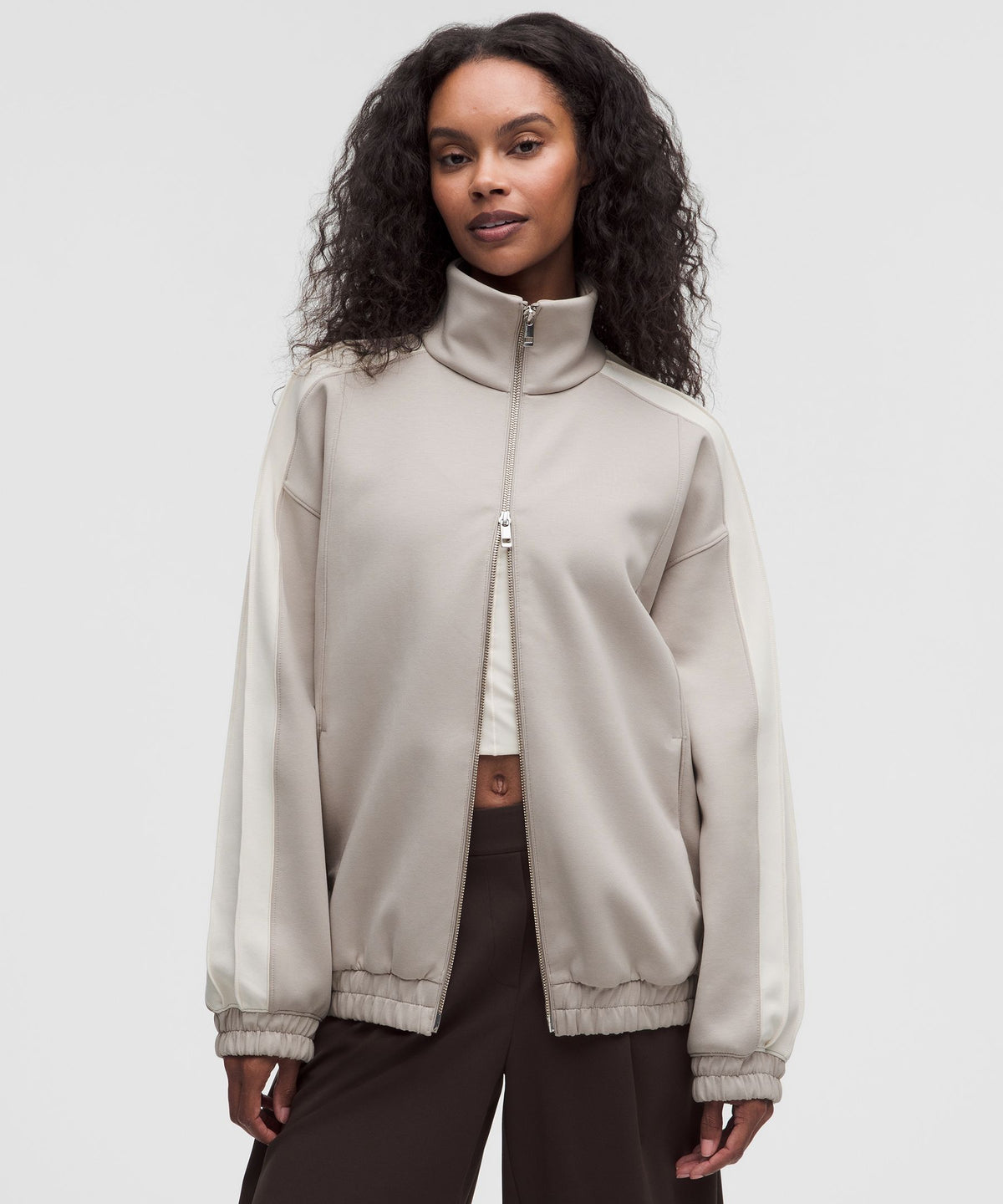 Double-Knit Full Zip