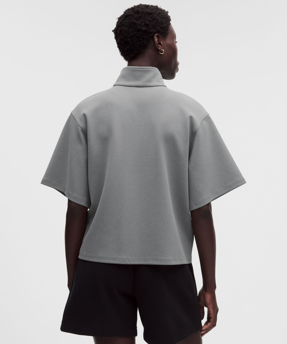 Daydrift Short-Sleeve Half ZipTwill