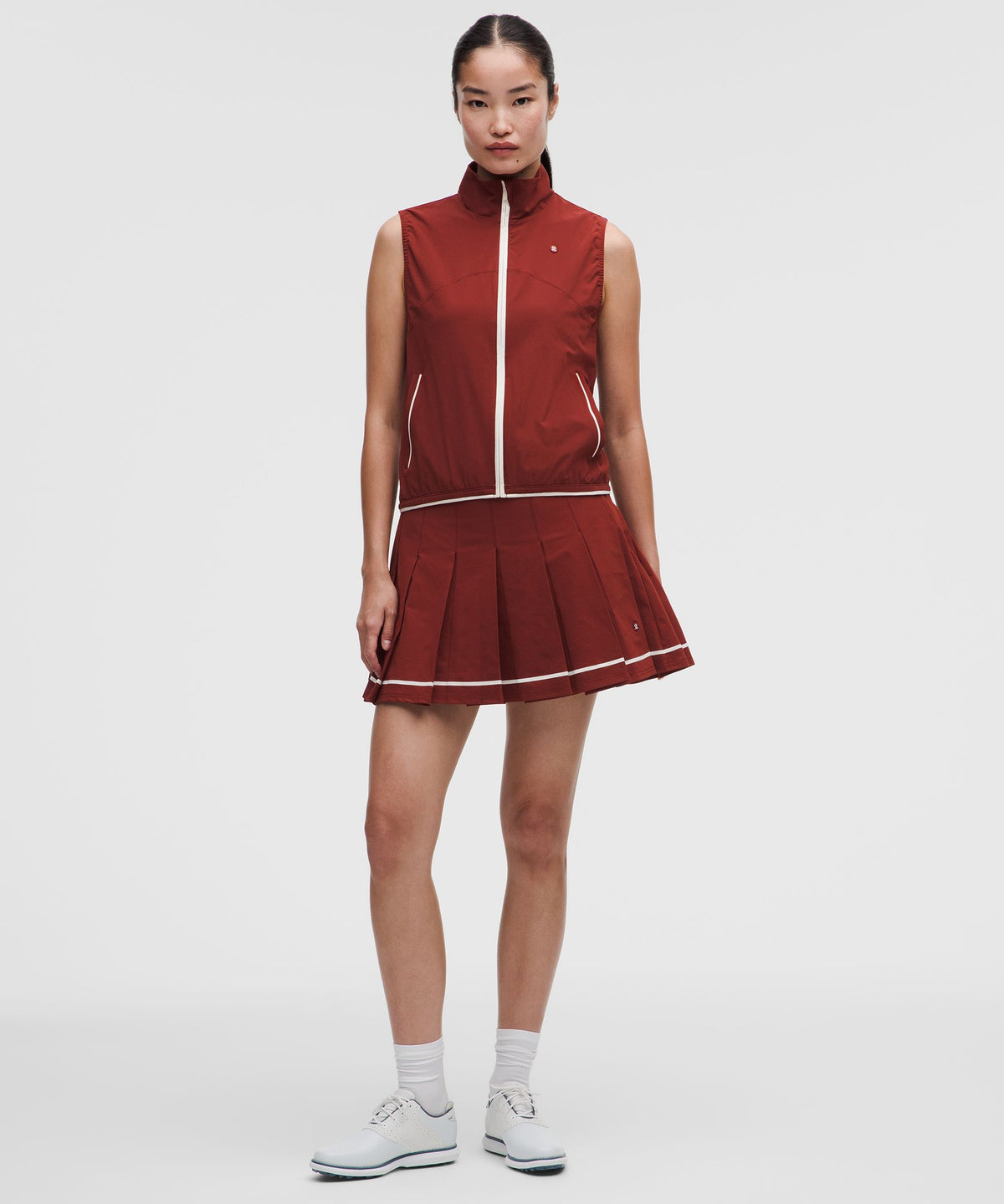 Lightweight High-Neck Golf VestGraphic