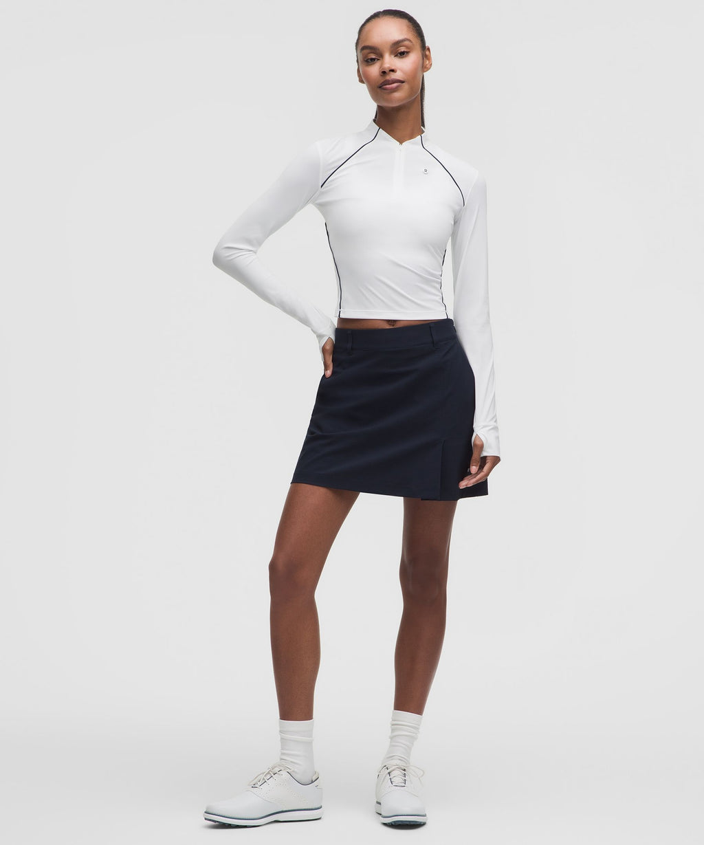 Golf Mockneck Long-Sleeve Shirt