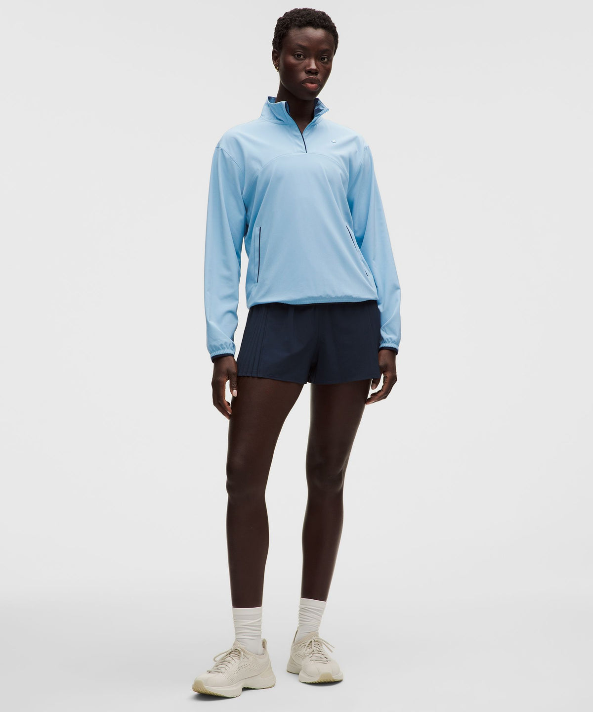 UV-Protective Lightweight Half Zip