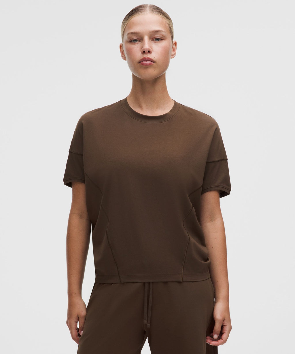 Cotton-Modal-Blend Dolman Tee
