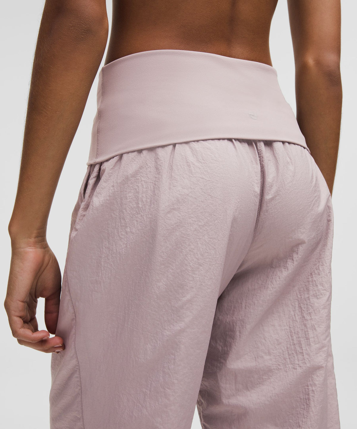 Lightweight Foldover-Waist Jogger