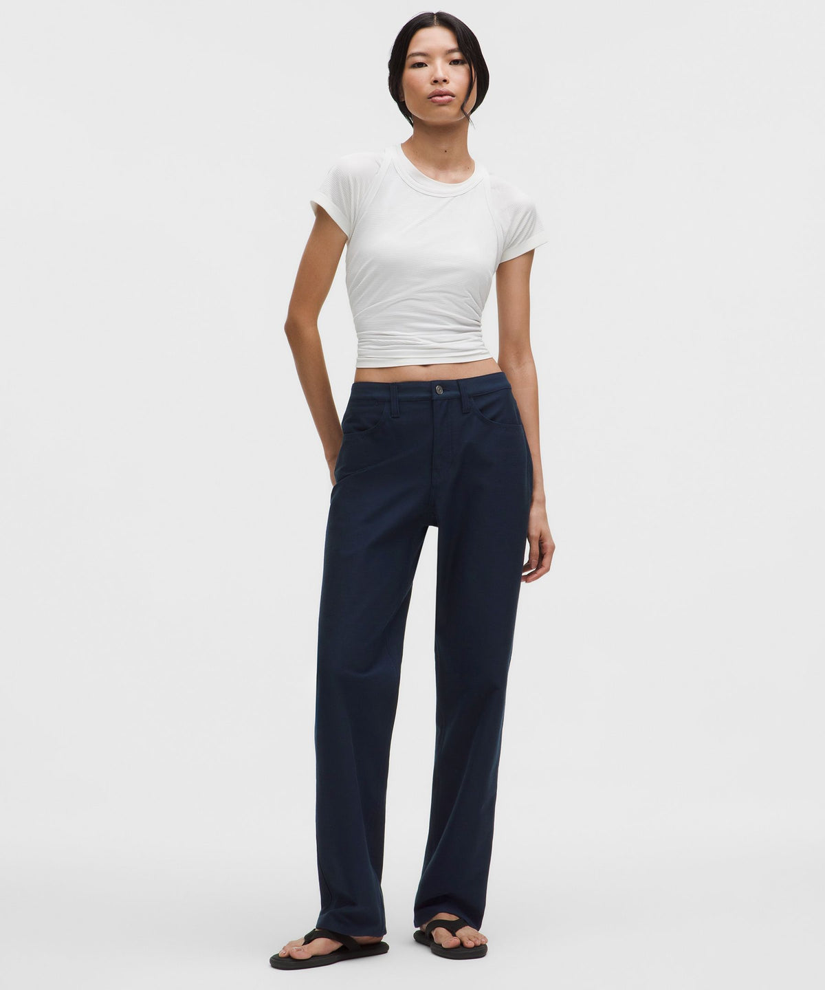 EasyFive Mid-Rise Relaxed-Straight PantRegular