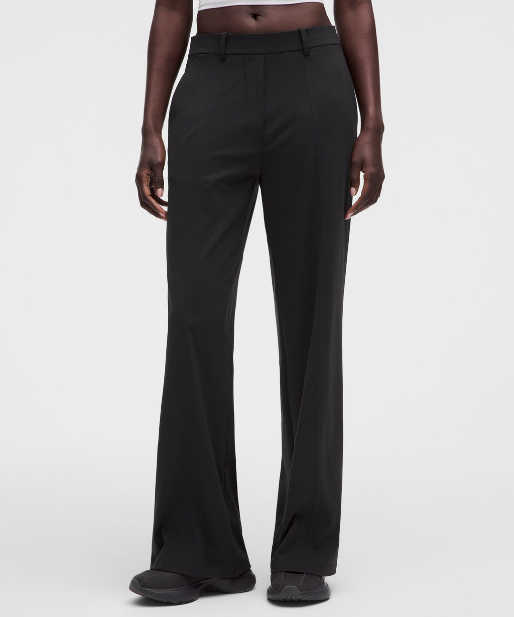 Daydrift Mid-Rise Stacked-Leg TrouserShort