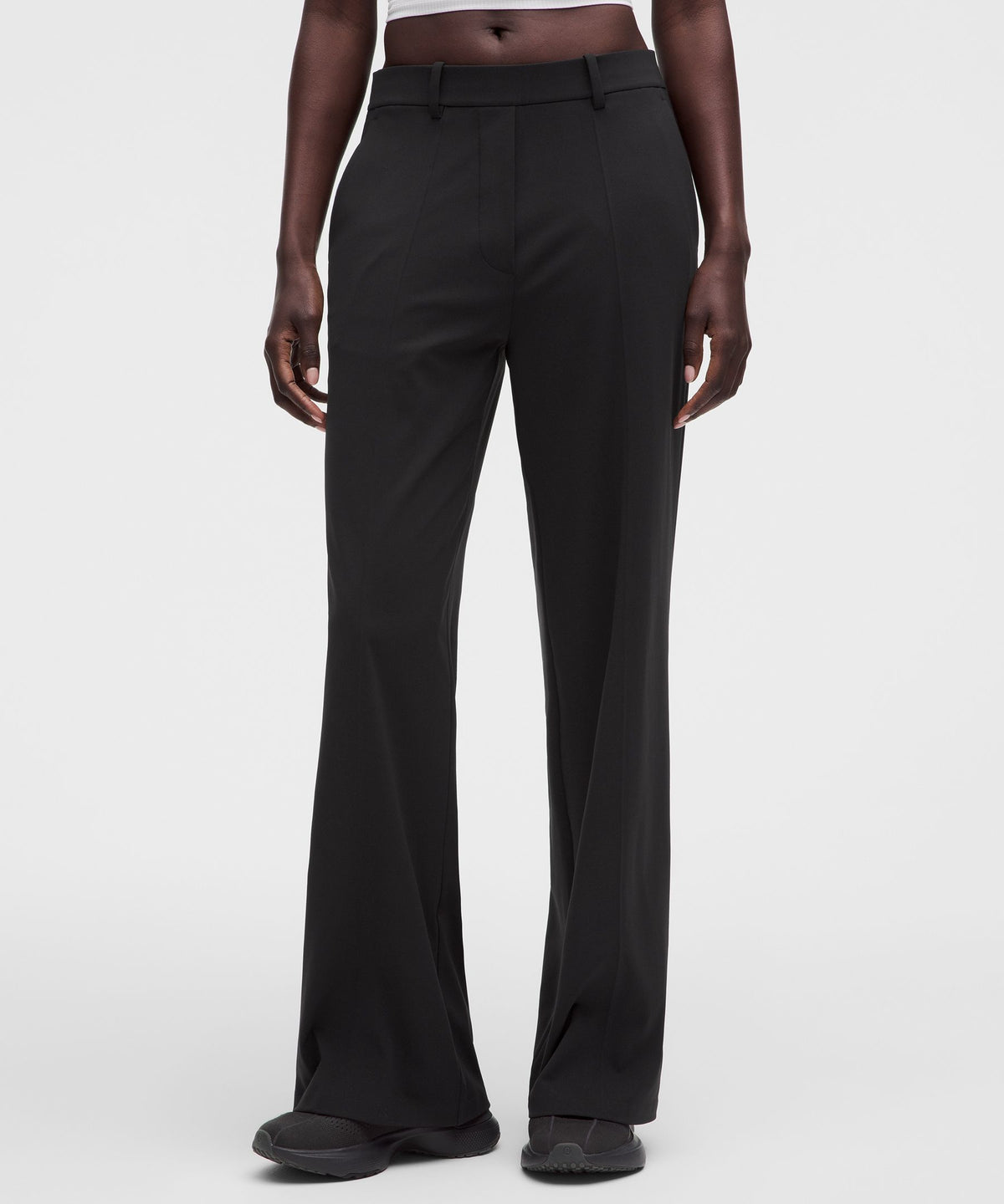 Daydrift Mid-Rise Stacked-Leg TrouserShort