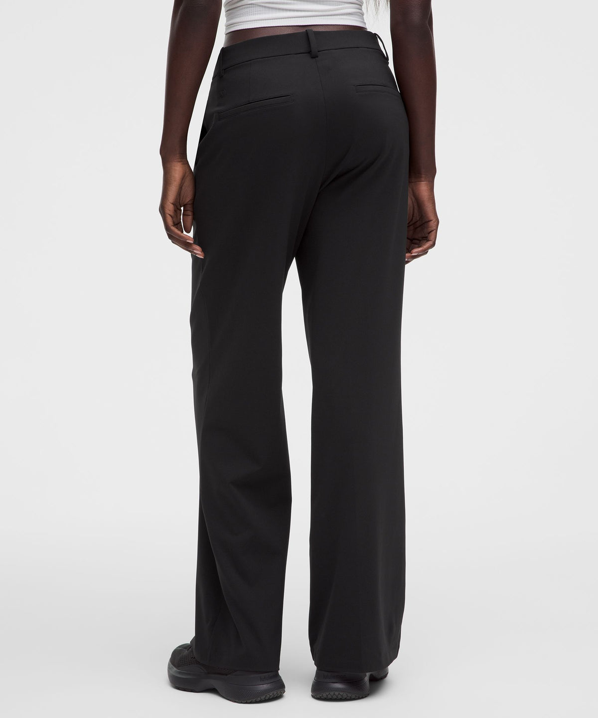 Daydrift Mid-Rise Stacked-Leg TrouserShort