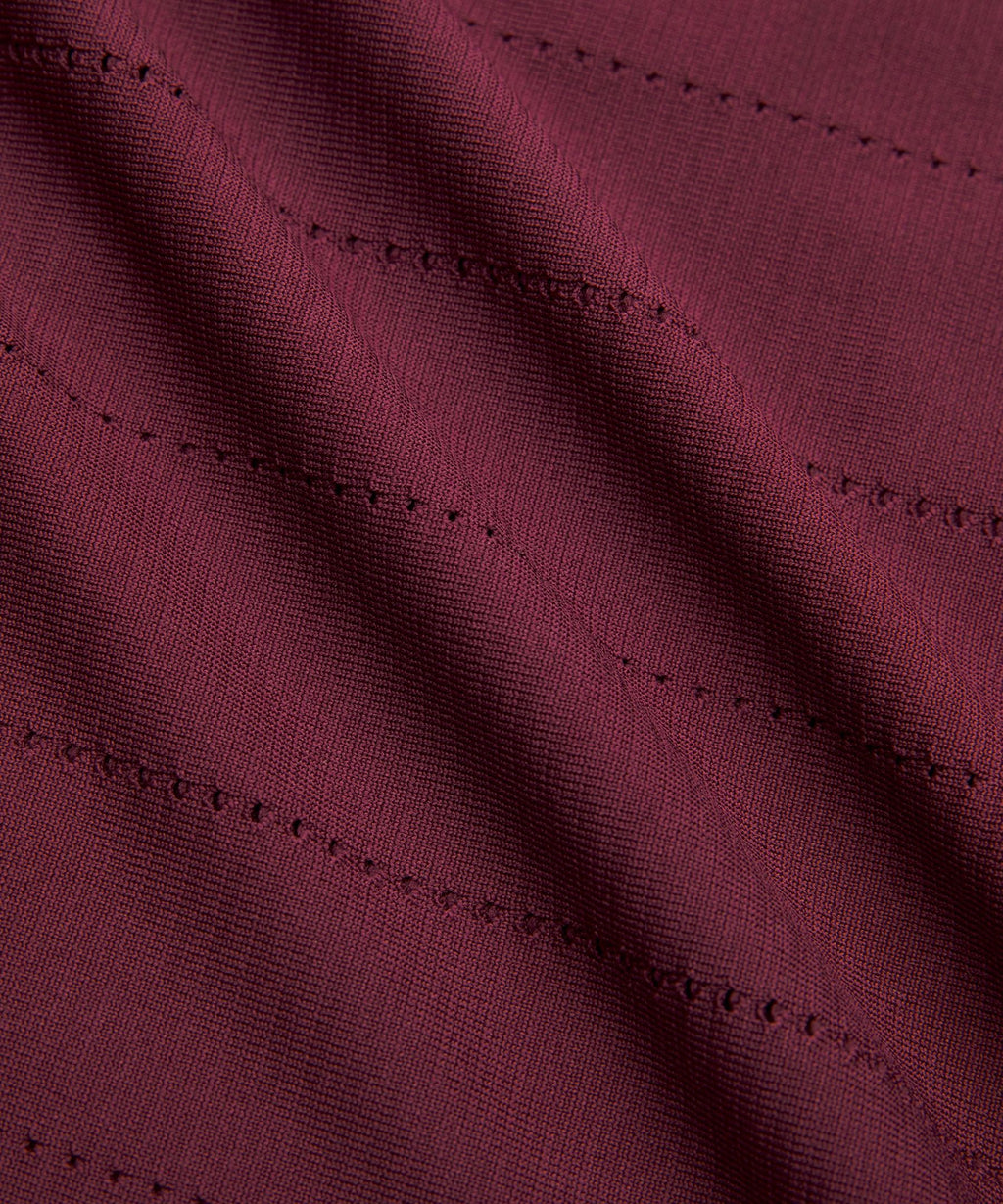 Seamless Stripe Trim Mid-Rise Short 3"