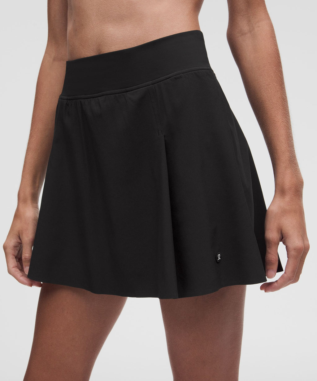 A-Line Side-Pleat Tennis Skirt