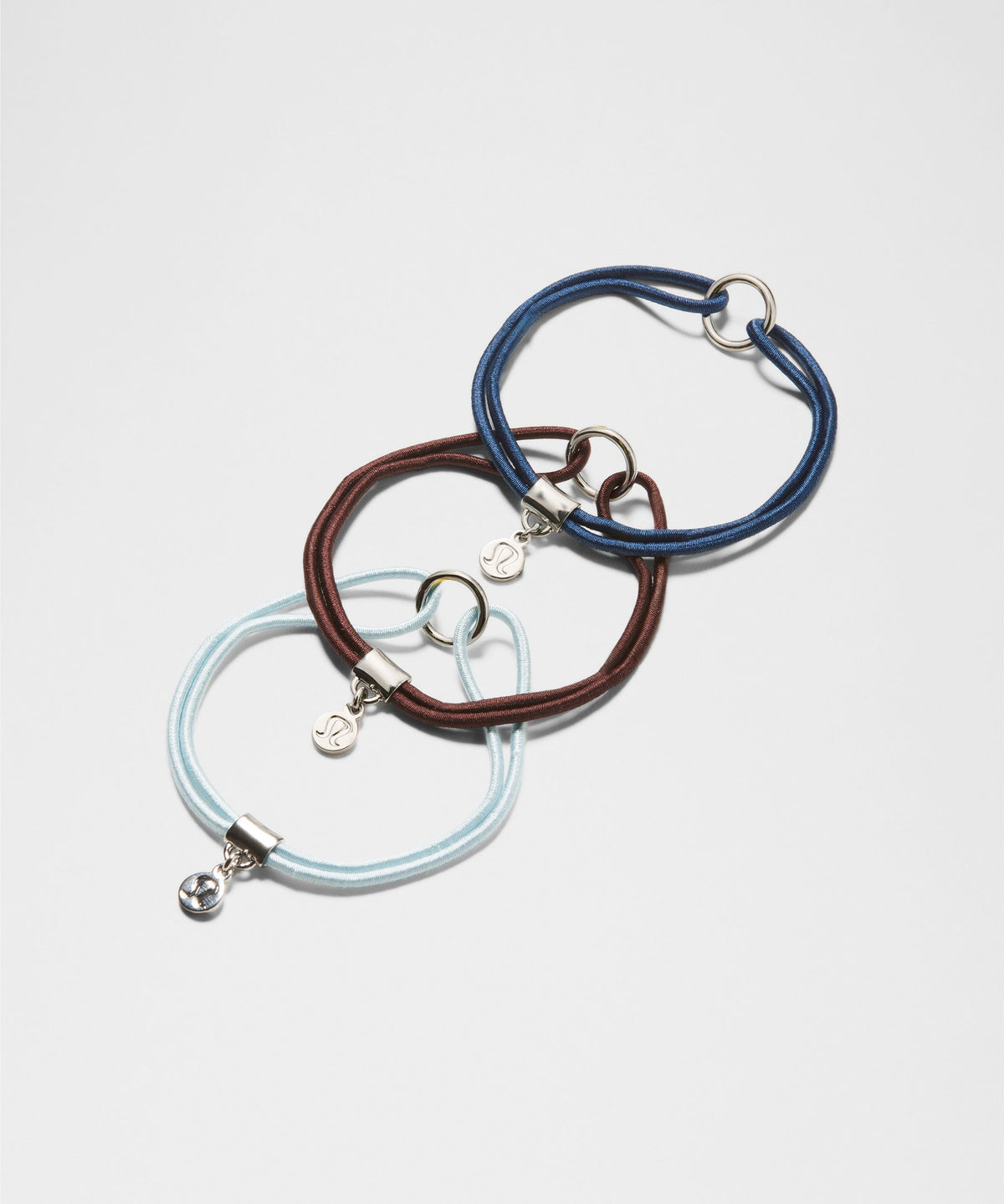 Logo Bead Hair Ties3 Pack